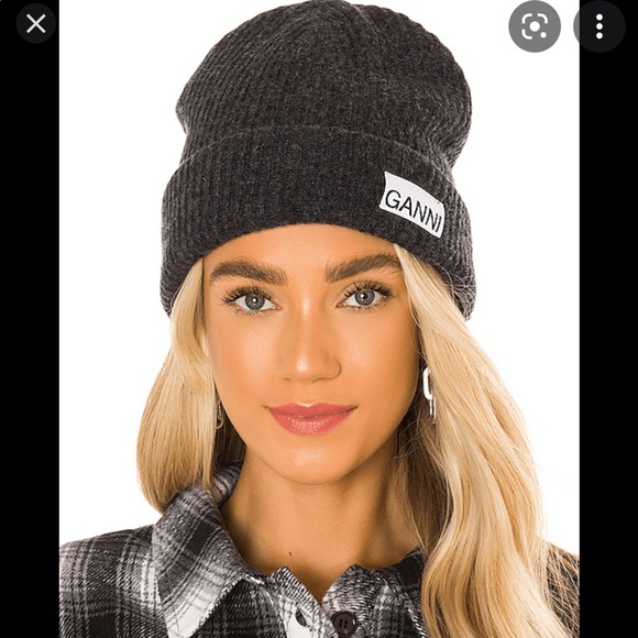 Ganni Accessories - Ganni Wool toque beanie-new